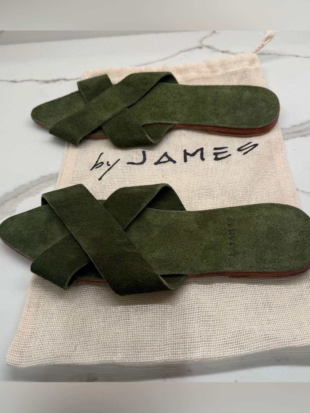 By James Alex Cross Sandal - Size 9 - Emerald - NWT GORG!!!